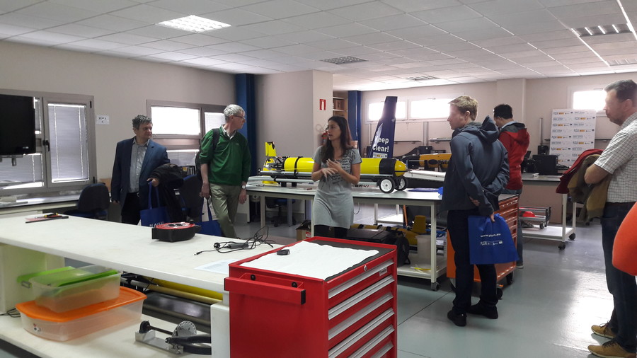 Socios del proyecto “Combined Heat, Power and Metal Extraction” visitan PLOCAN