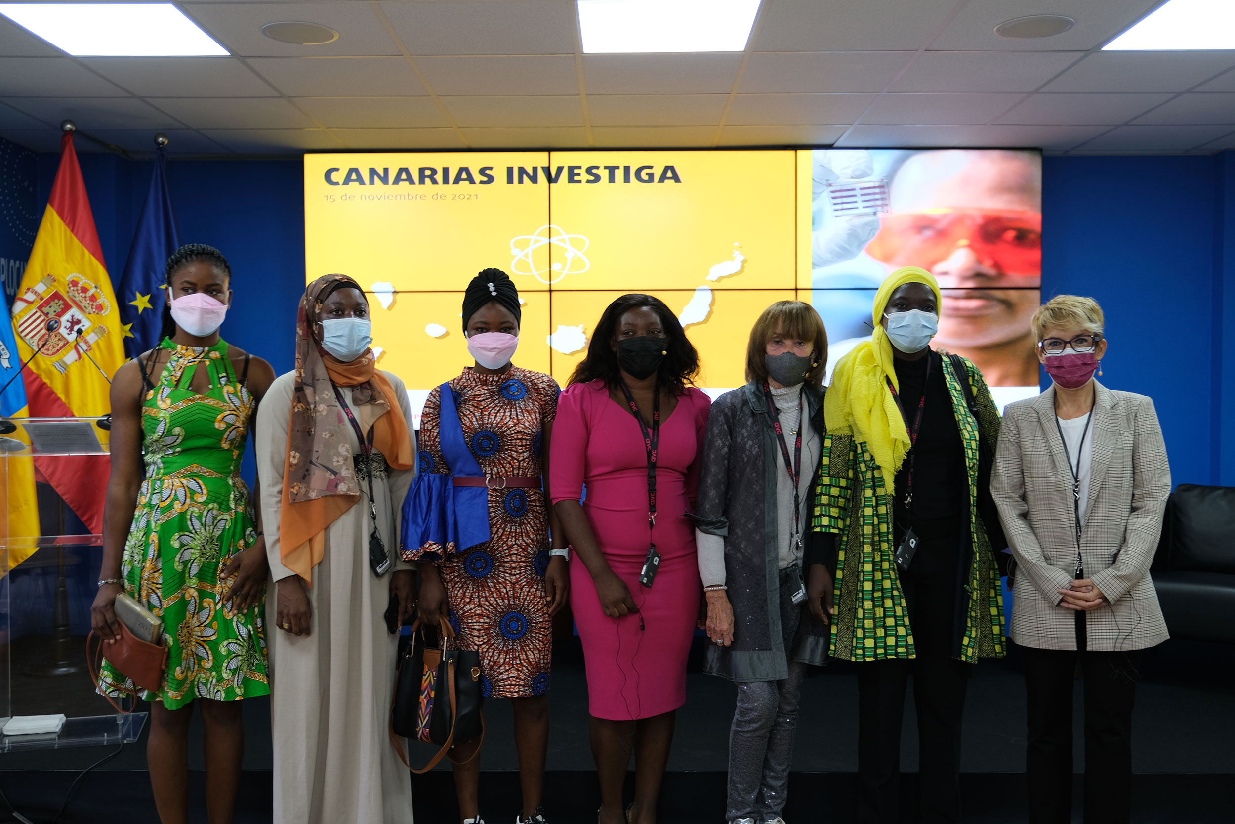 Las científicas africanas comparten en PLOCAN su experiencia en ‘Canarias Investiga’