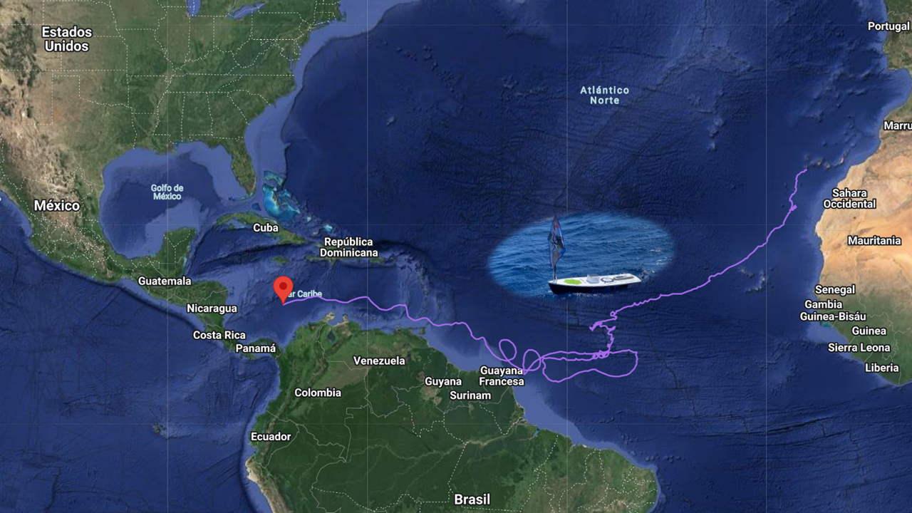 El bote educativo “El Hierro Mar Salitre y Lava” se adentra en el Caribe tras 325 días de navegación