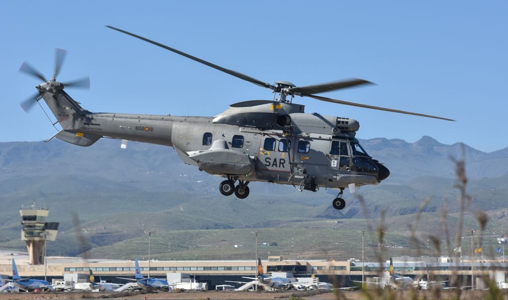 PLOCAN colabora con el Ejército del Aire y del Espacio en un nuevo simulacro de un accidente en el mar al este de Gran Canaria