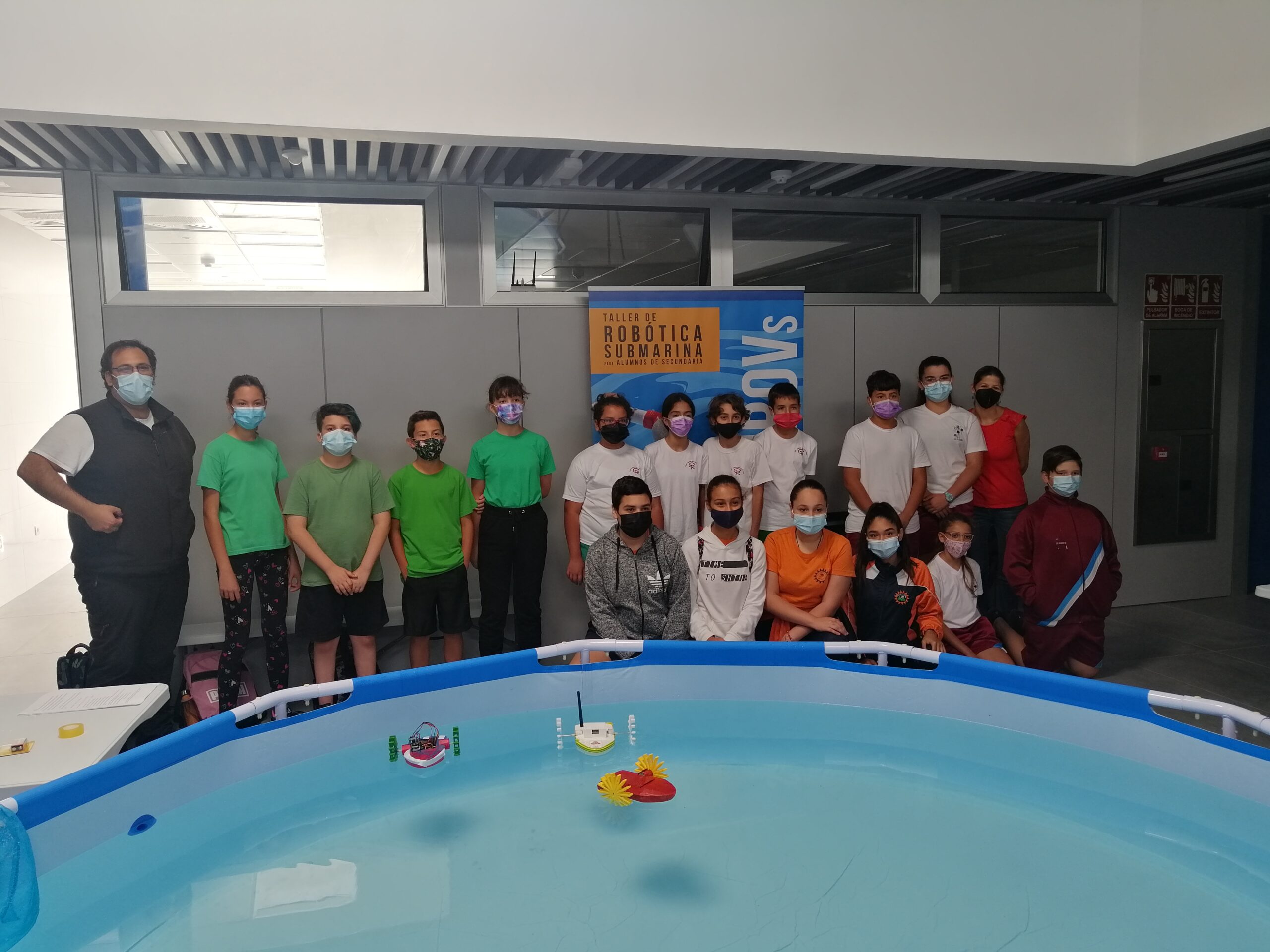 PLOCAN acoge el encuentro final del proyecto “PrimROV: mar, ciencia y robótica en Primaria”