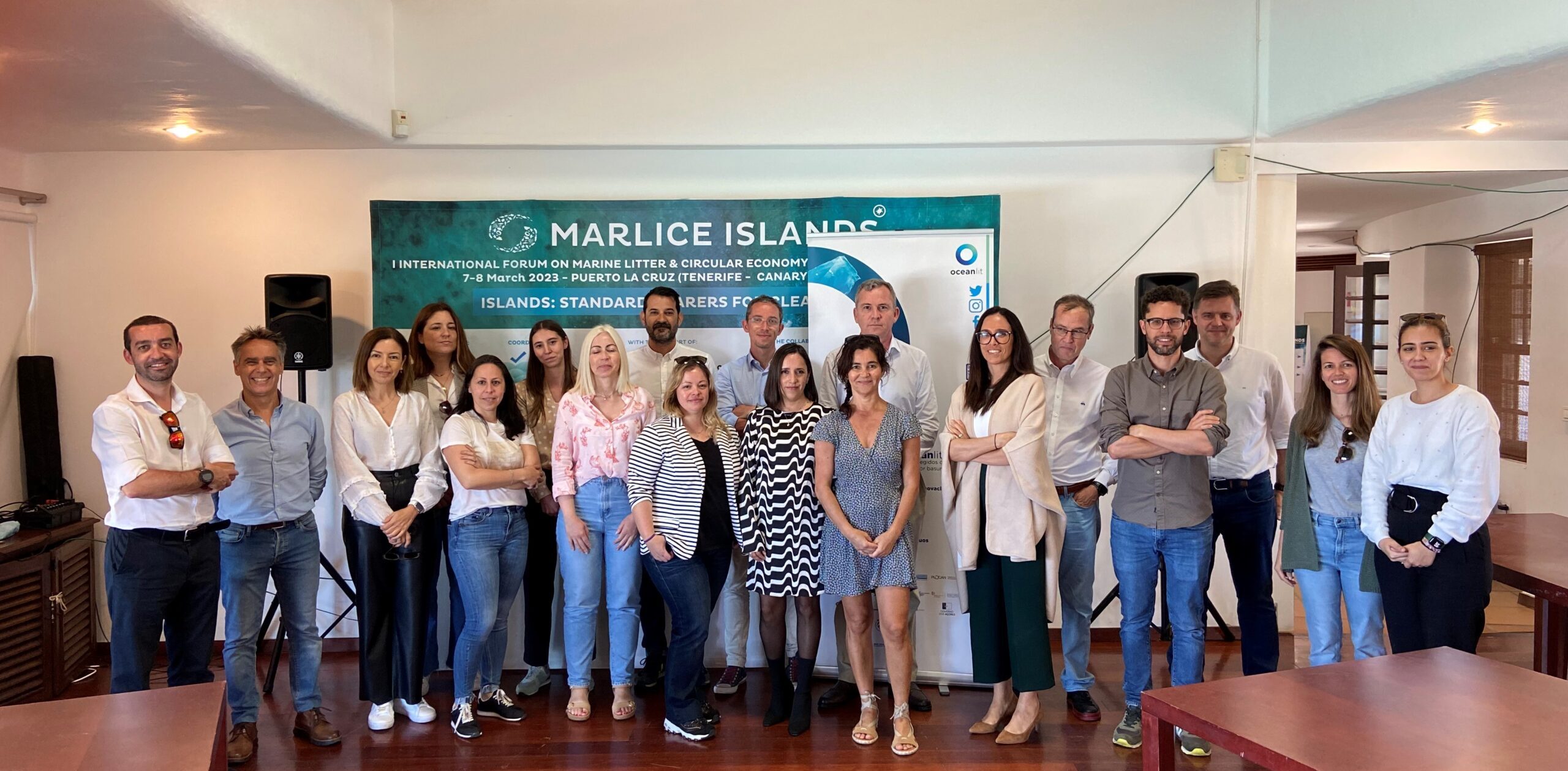 PLOCAN en la reunión de socios del proyecto OceanLit y en el Foro Marlice Islands