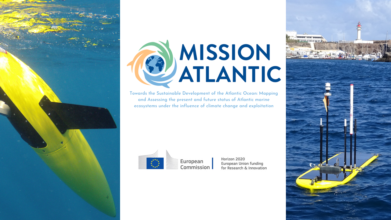 Robótica marina para los ecosistemas oceánicos en la cuenca Atlántica: Proyecto MISSION ATLANTIC