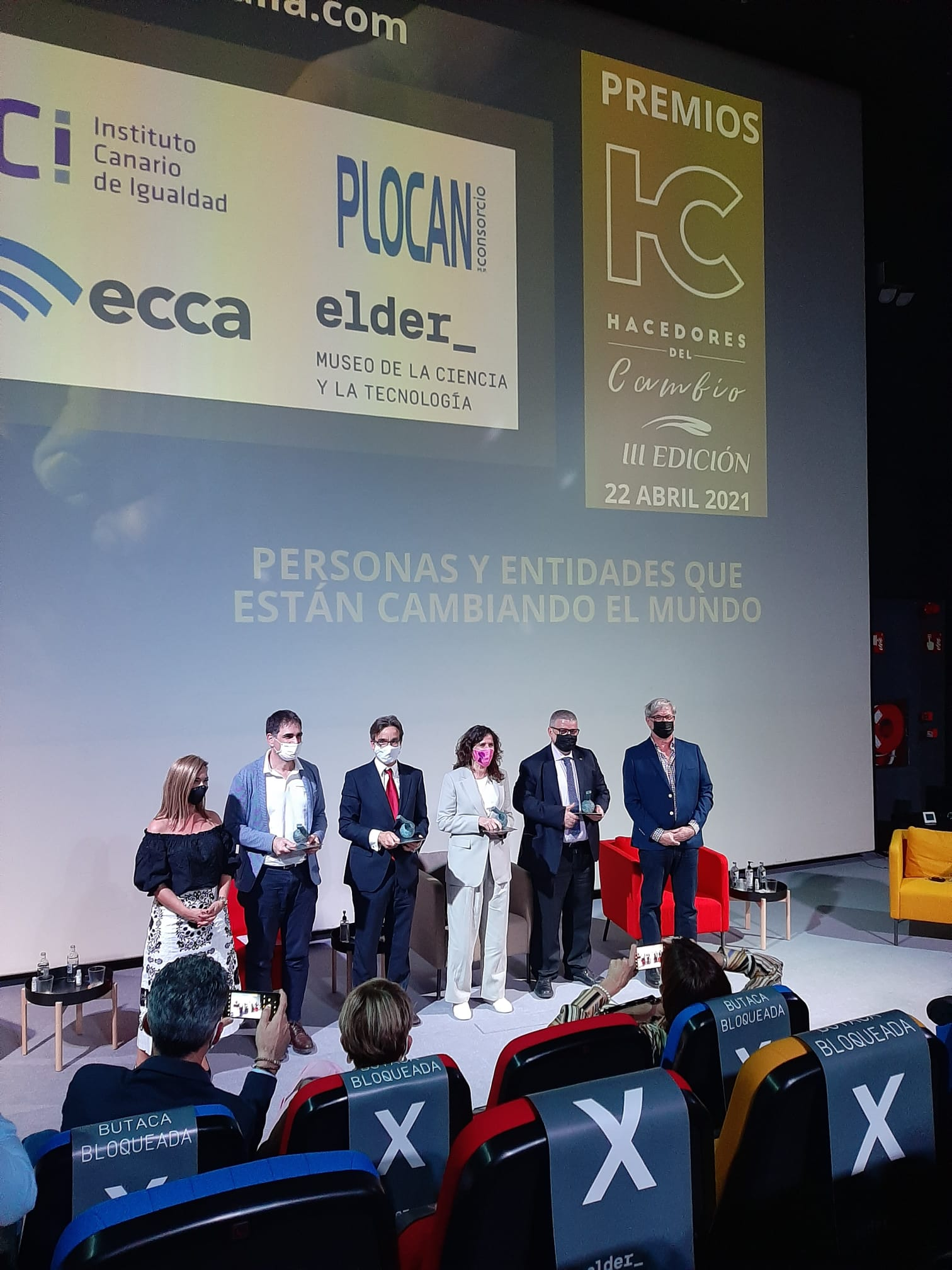 PLOCAN recibe el Premio “Hacedores del Cambio” junto a Radio ECCA, el ICI y el Museo Elder