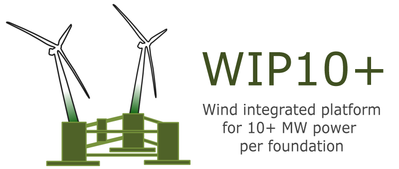 WIP10+: Wind Integrated Platform for 10+ MW Power per Foundation